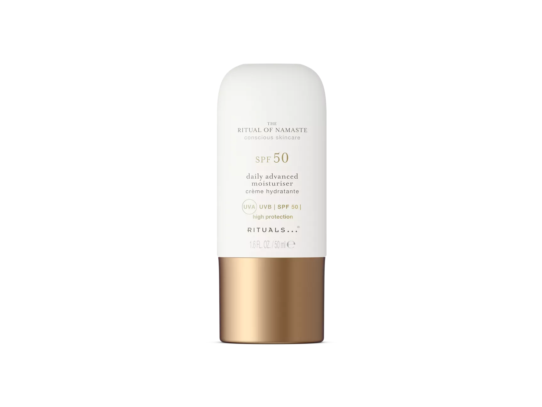 La crème hydratante quotidienne avancée Ritual of Namaste FPS 50