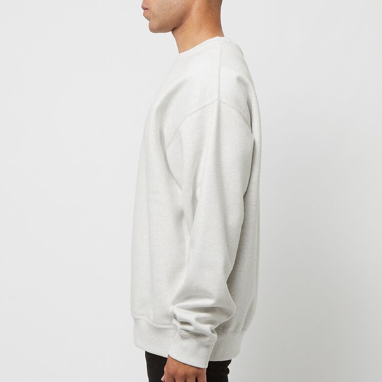 NIKE Solo Swoosh Fleece Crew birch heather/white