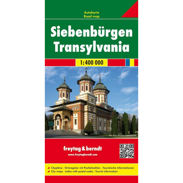 Siebenbürgen 1 : 400 000 Autokarte - Straßenkarte