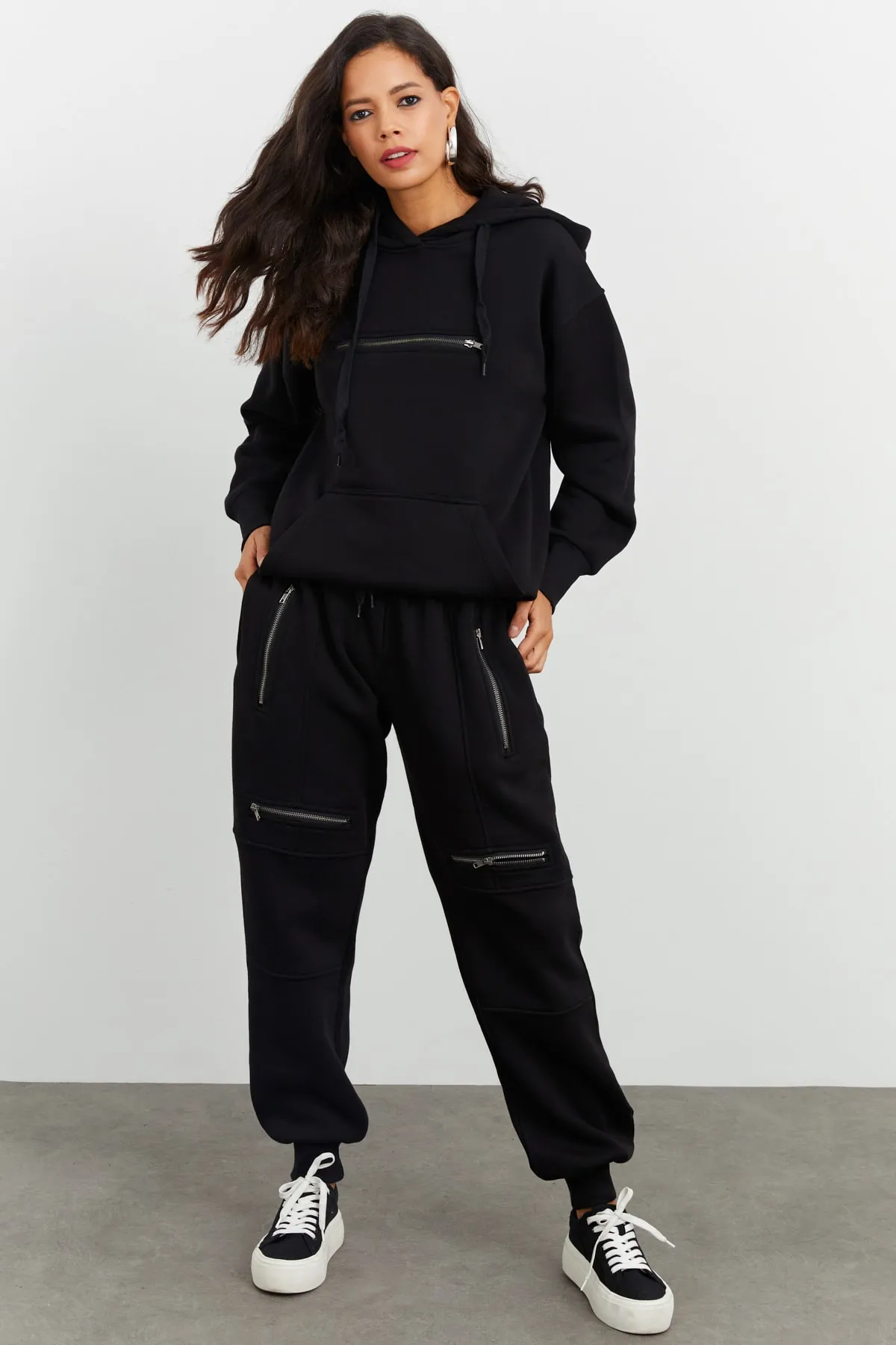Cool & Sexy  Zweiteiler - Schwarz - Regular Fit