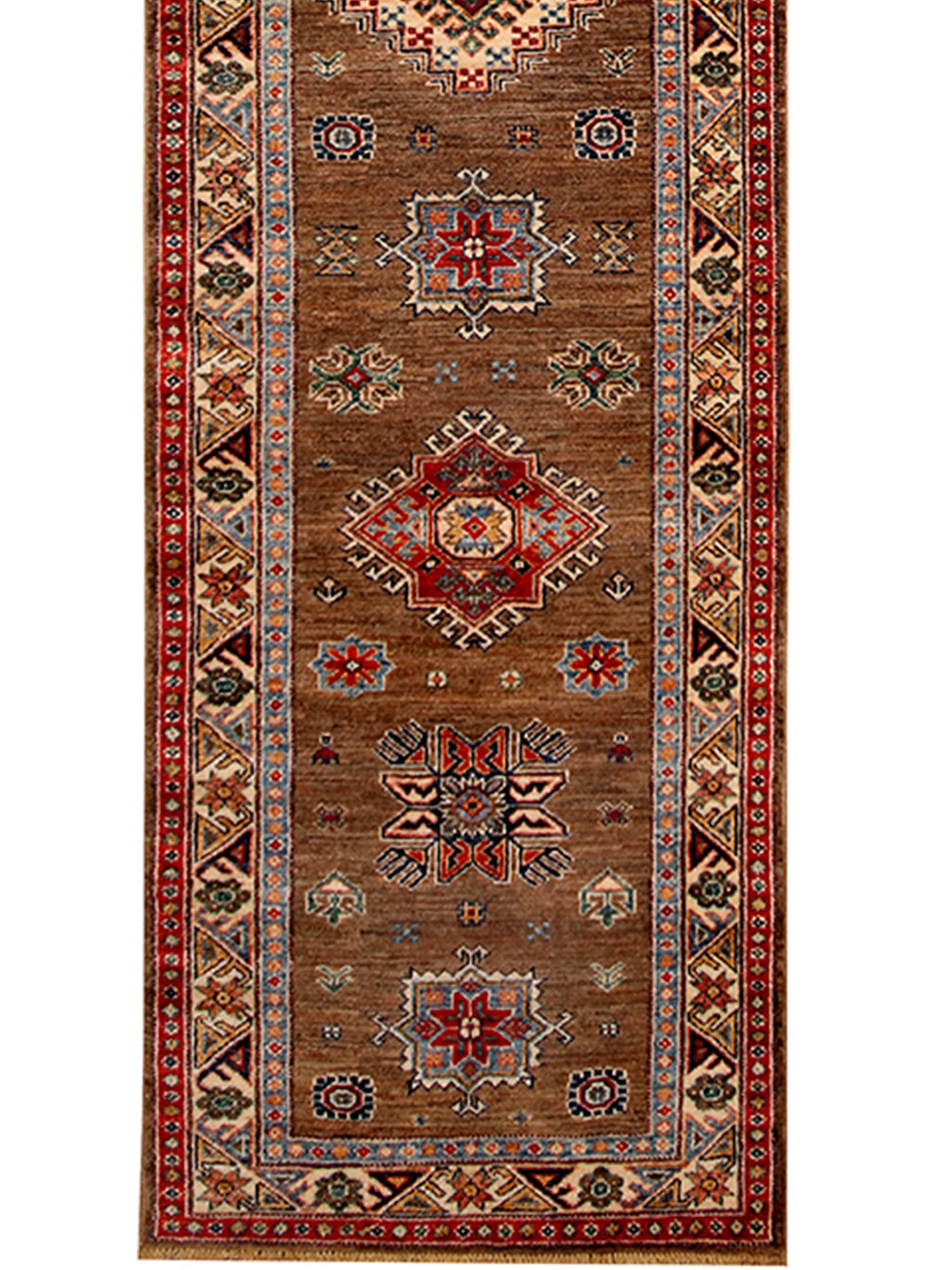 Kazak Ghazni ca. 301 x 80 cm, Unikat / Einzelstück