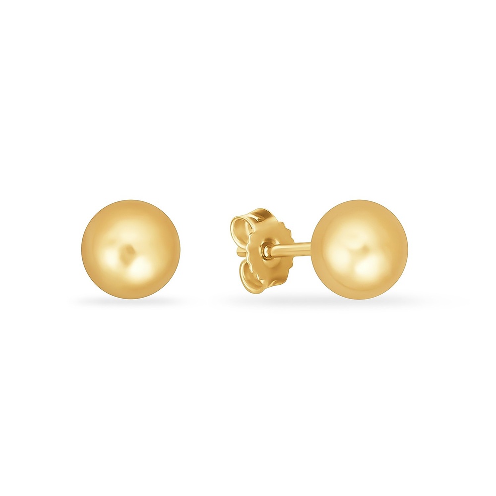 FAVS Boucles d'oreilles à fermoir à poussette 585 Or jaune Boucles d'oreilles