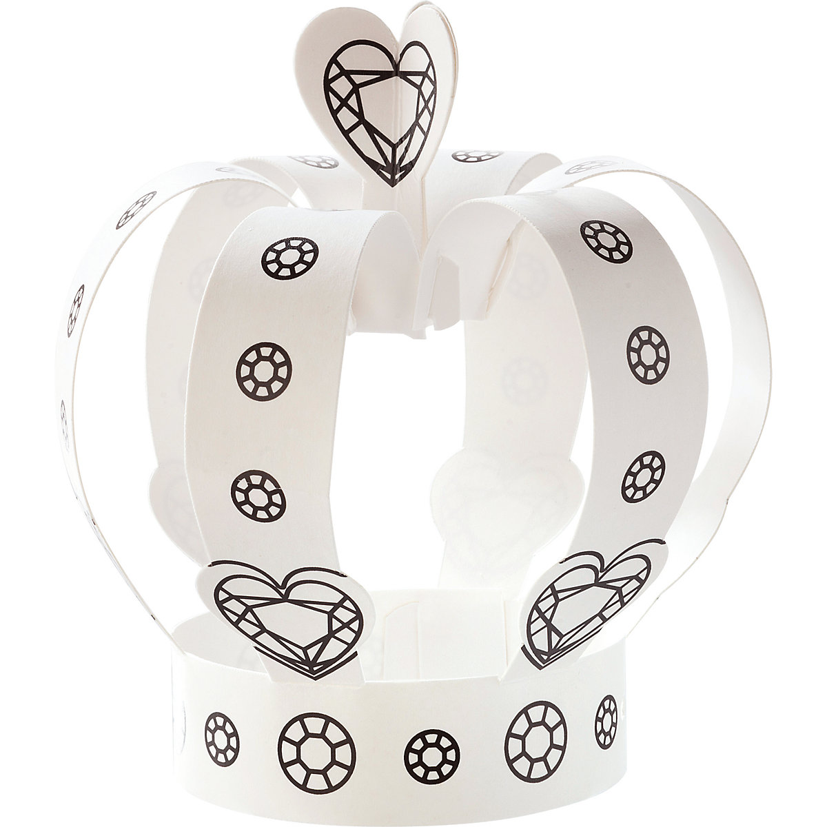 Bastelset Kinderhüte Märchen, 3 Stück