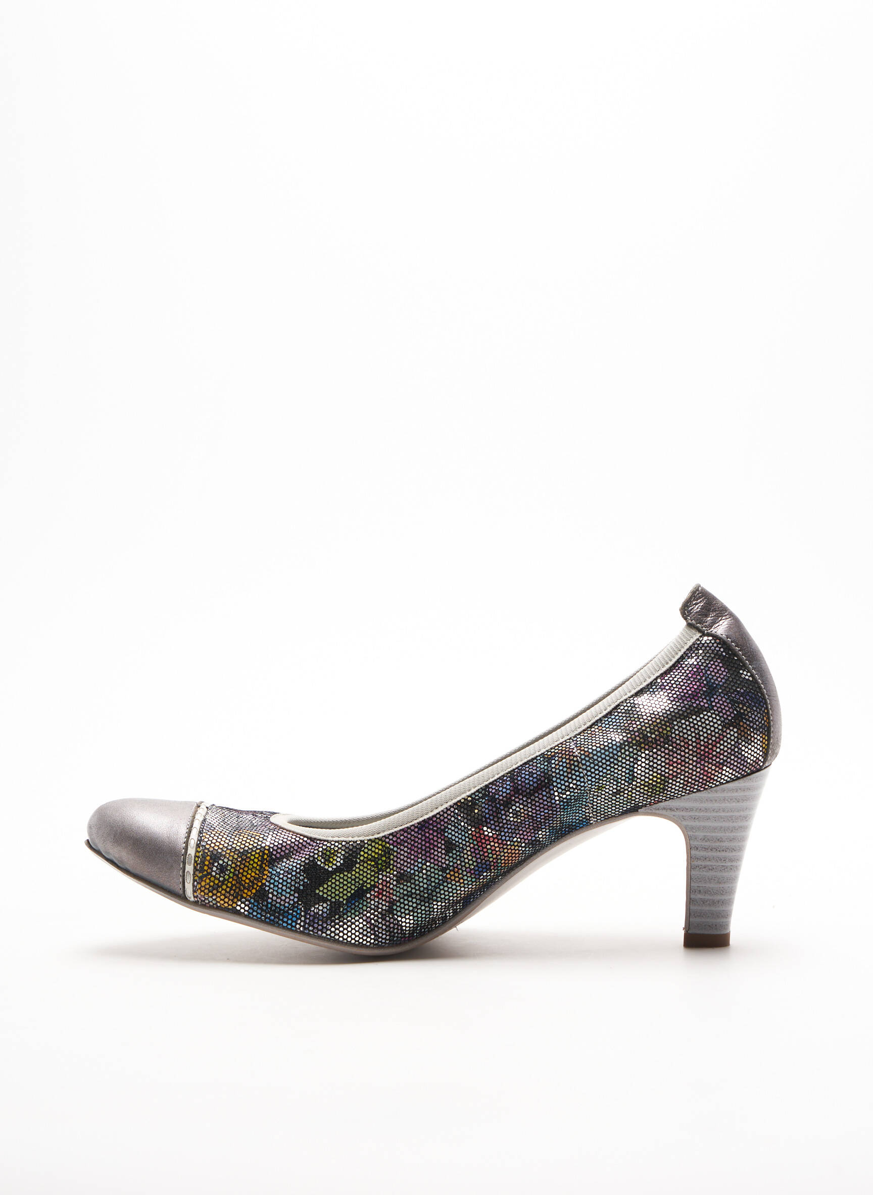 Un Tour En Ville Escarpins Femme couleur gris