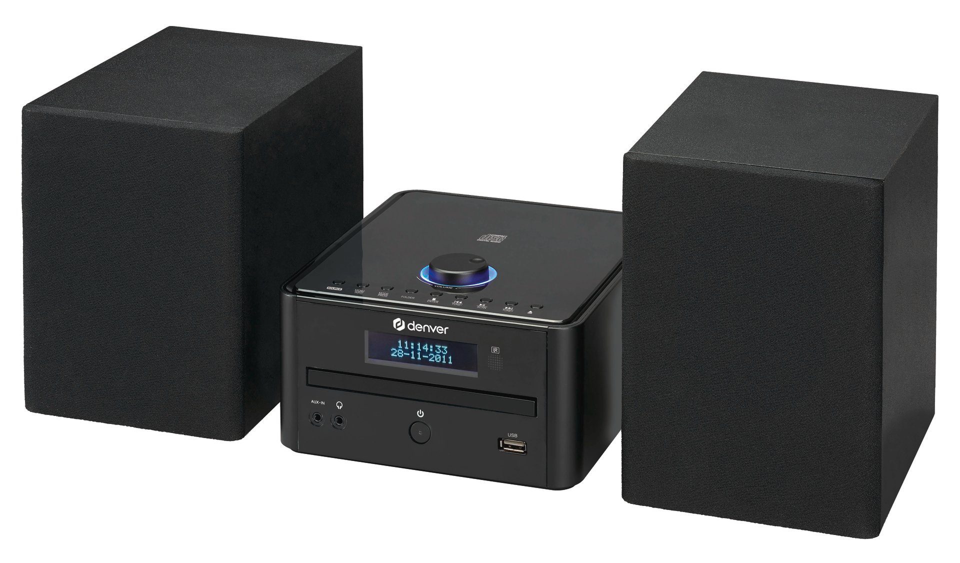 Denver MDA-270 Micorstereoanlage Stereoanlage (Digitalradio (DAB), 10 W)