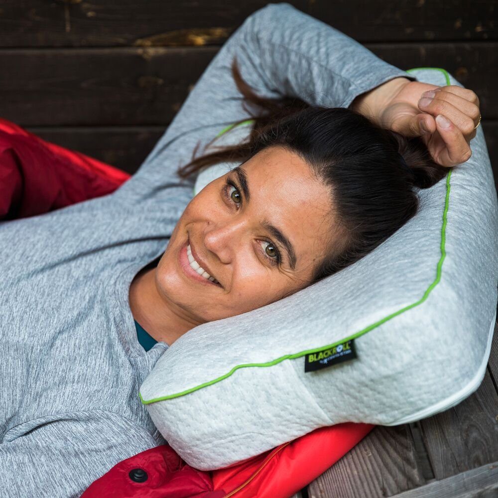 Blackroll Lagerungskissen Kopfkissen Recovery Pillow, Kopfkissen aus Memory-Schaum für ergonomischen Komfort