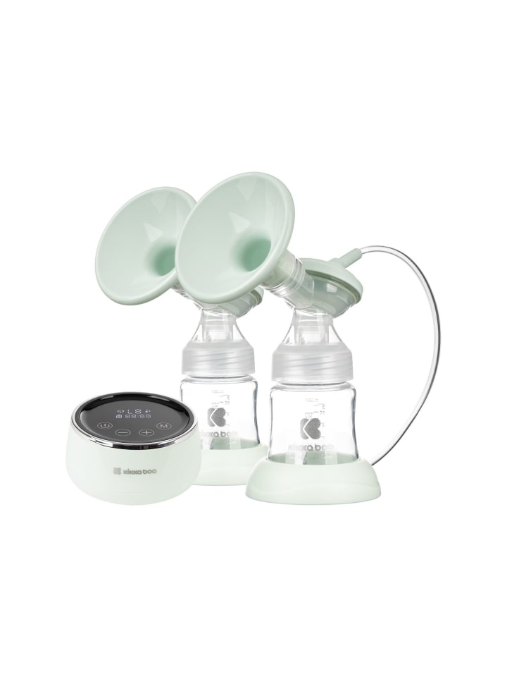 Kikkaboo Doppelmilchpumpe elektr. Nessa in grün günstig kaufen onesize