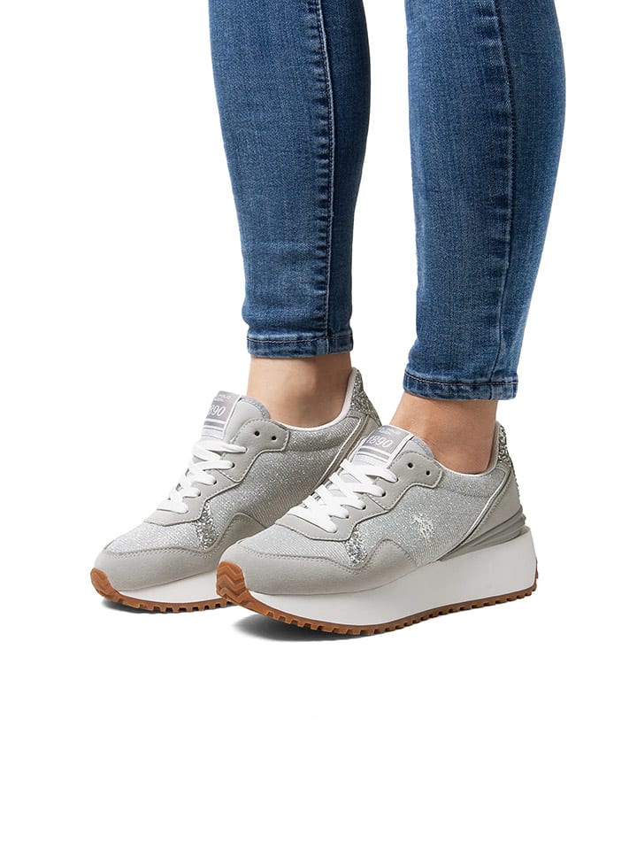 U.S. Polo Assn. Sneakers in Grau günstig kaufen