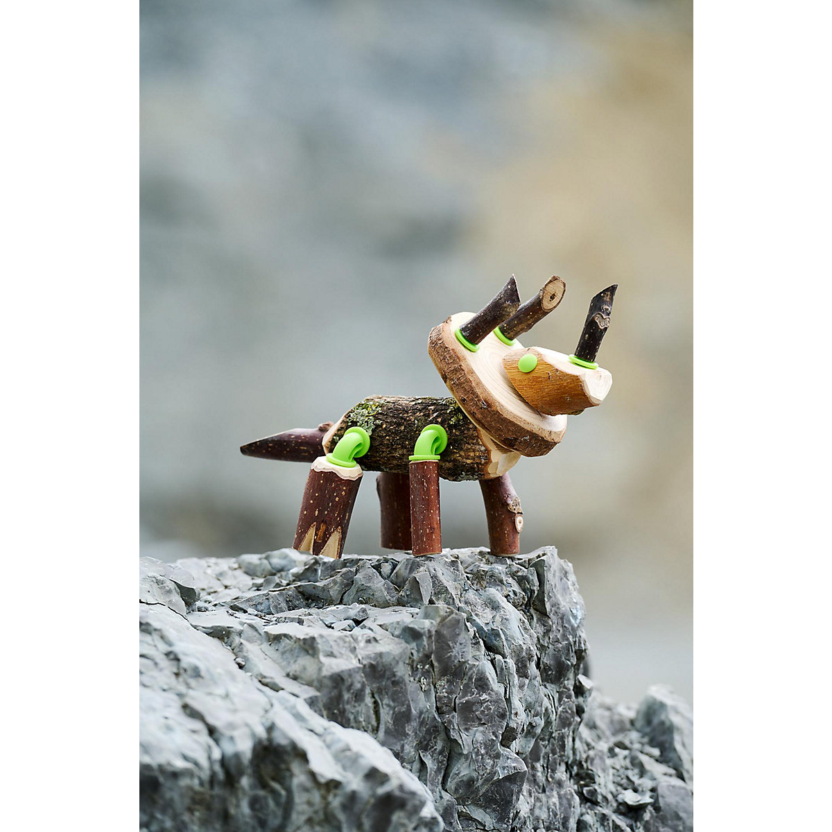 HABA 306309 Terra Kids Connectors Konstruktions-Set Dinosaurier