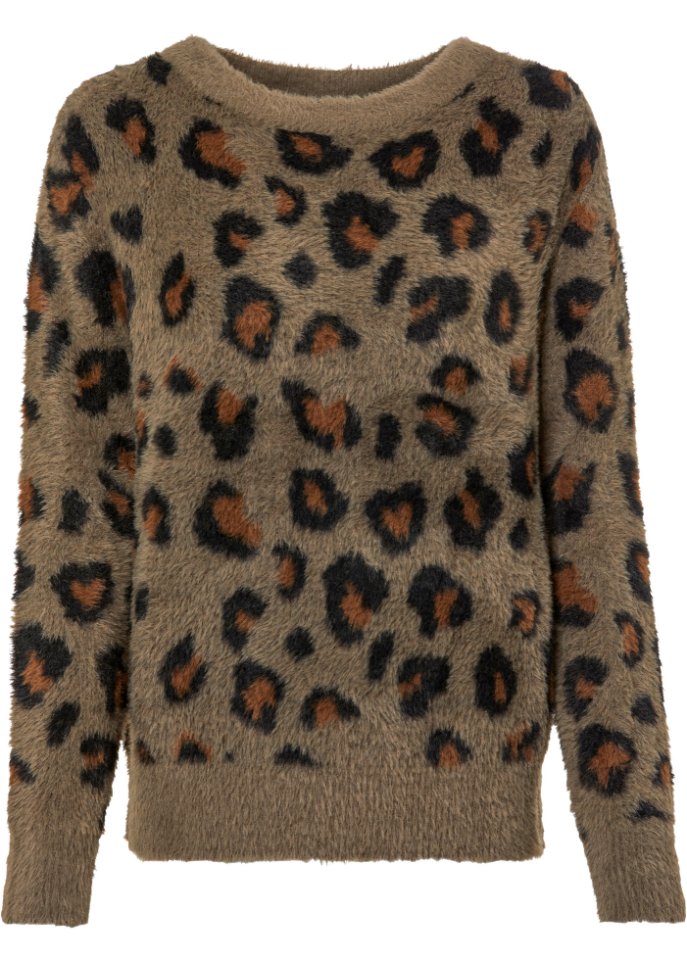 gemusterter Pullover