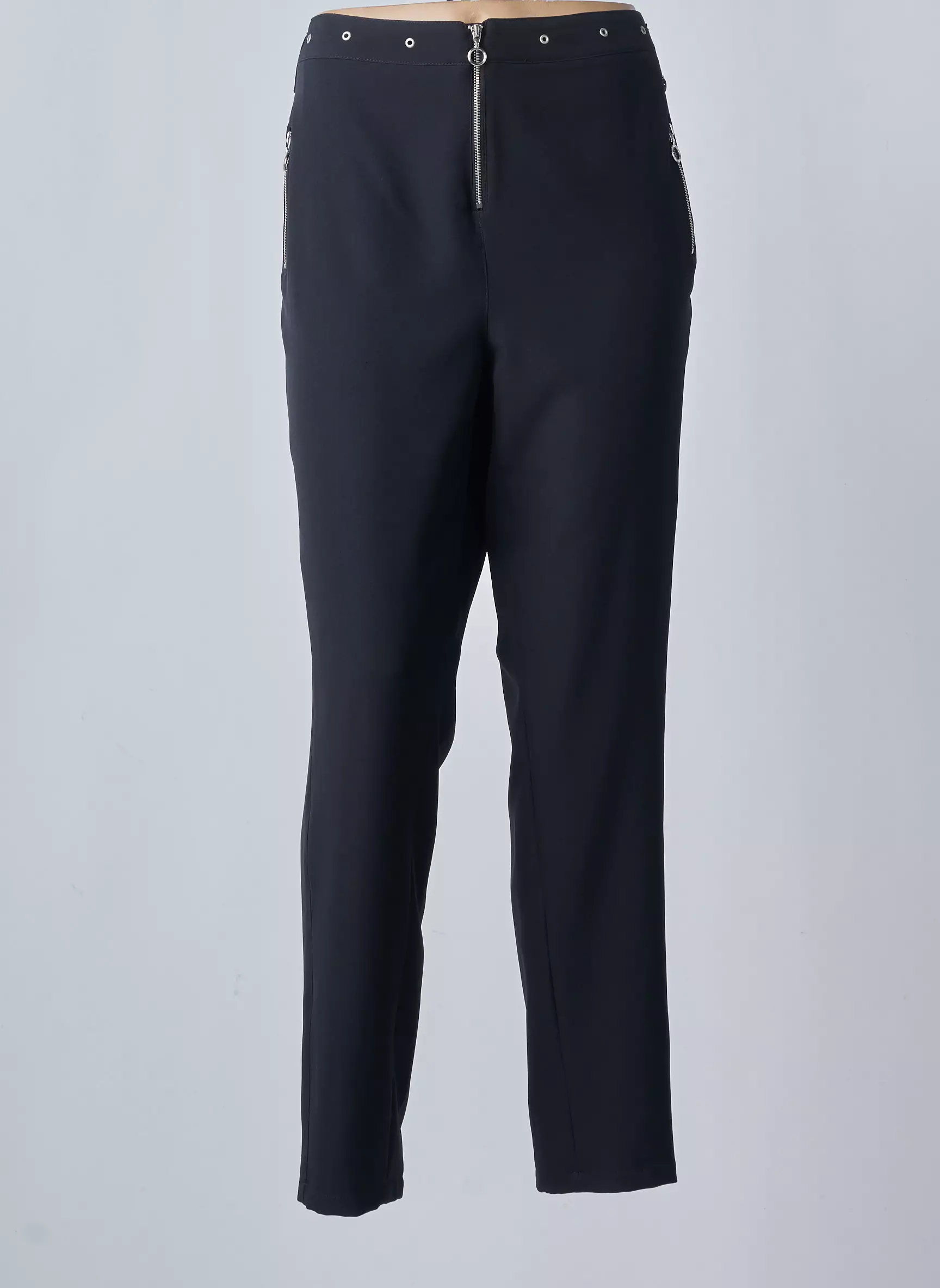 Mado Et Les Autres Pantalons Slim Femme couleur noir