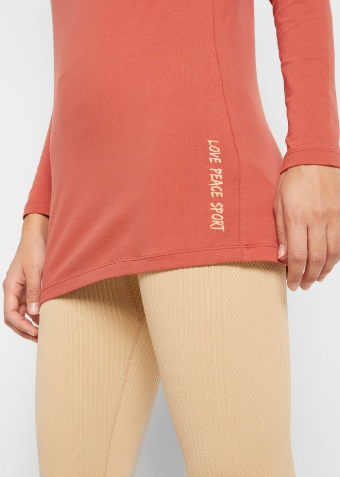 Longshirt mit Bio-Baumwolle (2er Pack)