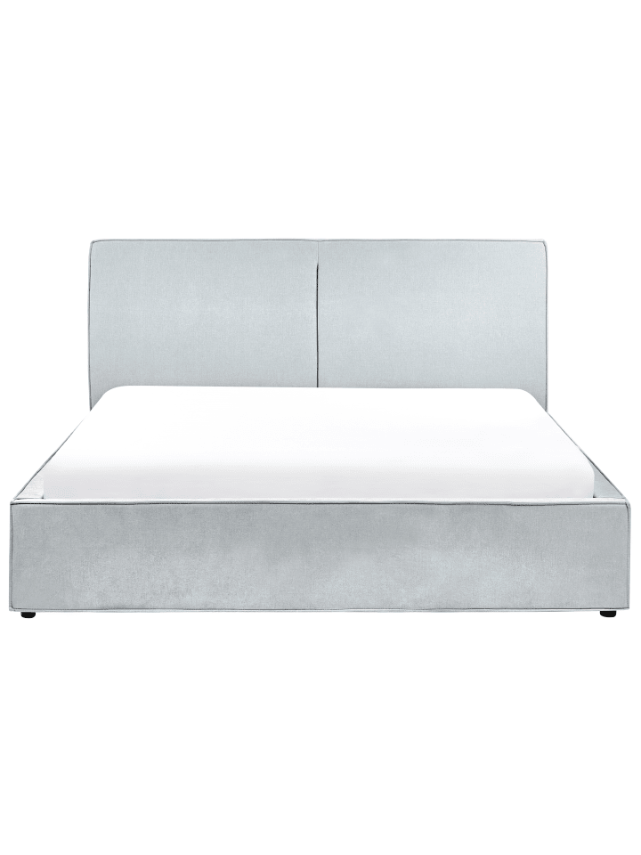 Beliani Doppelbett MOISSAC in Blau/Schwarz - (W) 197 x (H) 108 x (L) 224 cm günstig kaufen onesize