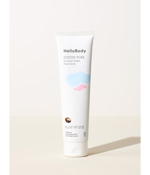 HelloBody COCOS PURE Coconut Coffee Face Scrub Gesichtspeeling-100 ml