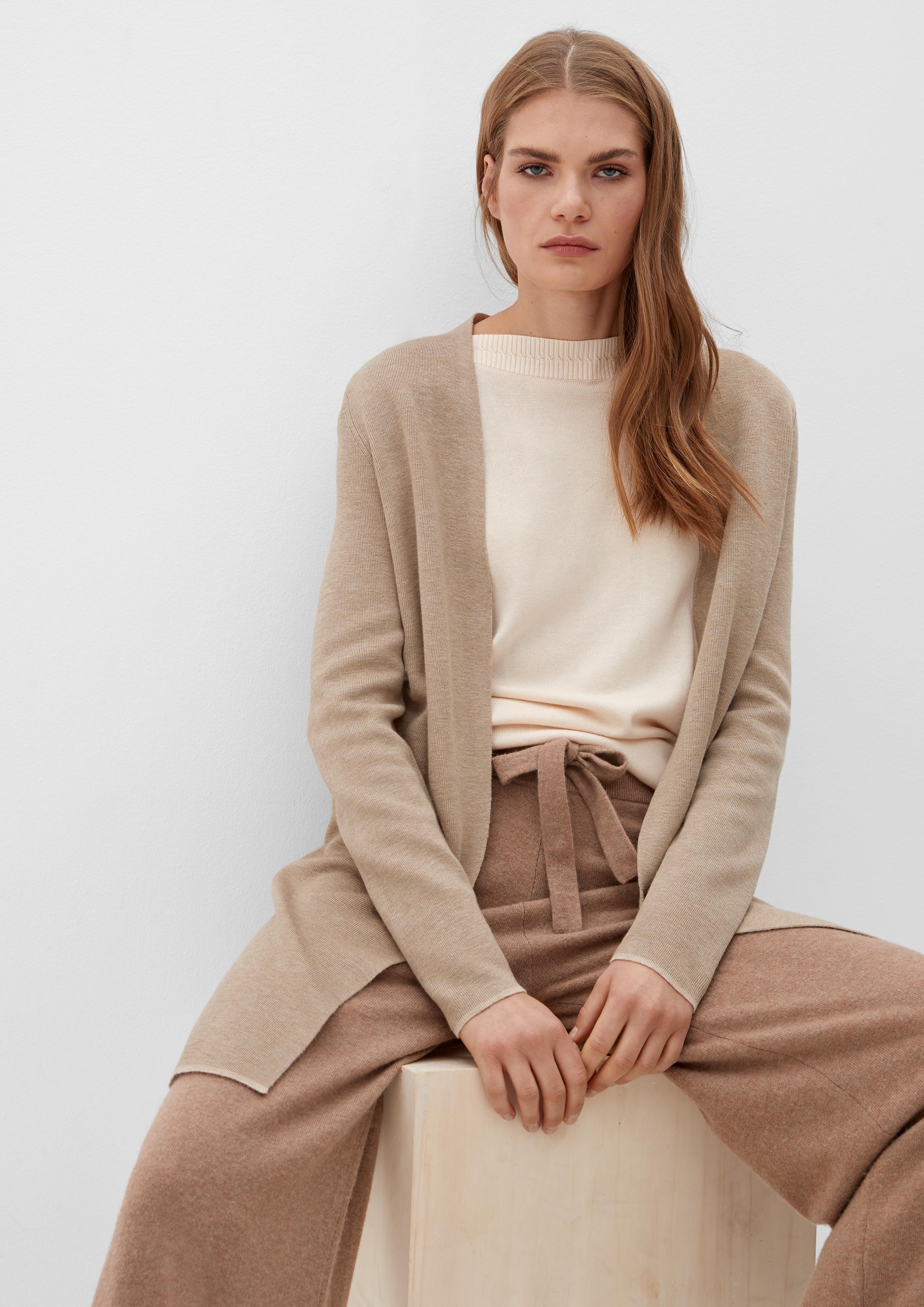 Langer Double Face-Cardigan  2121682-82W9