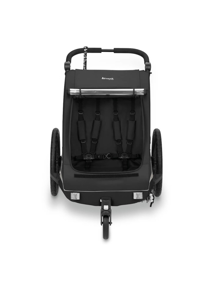 Hauck Hauck Dryk Duo Plus  Fahrradanhänger - Farbe: Black günstig kaufen onesize