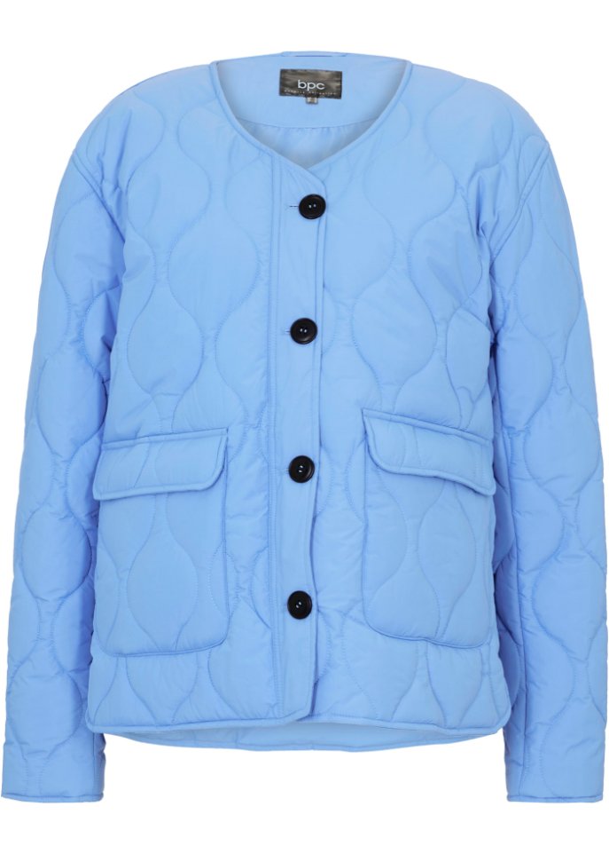 Oversize Steppjacke mit recyceltem Polyester