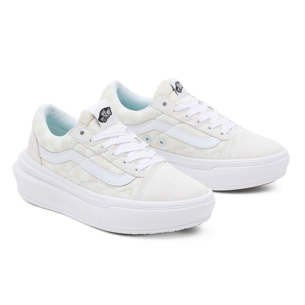 Vans Old Skool Overt CC Checkerboard VN0A7Q5ETDC / weiss