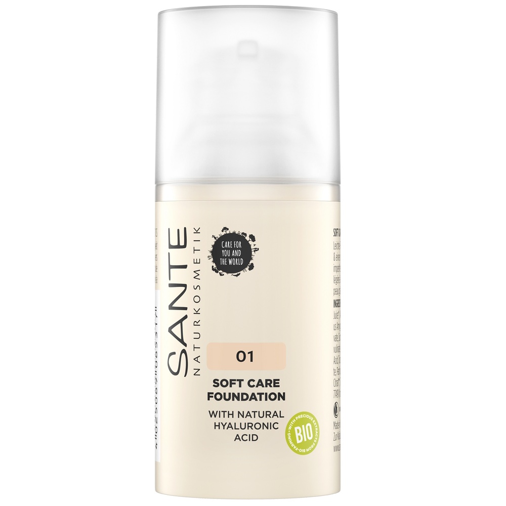 sante Fond de teint crème 01 Warm Linen 30ml Fonds de teint, poudres