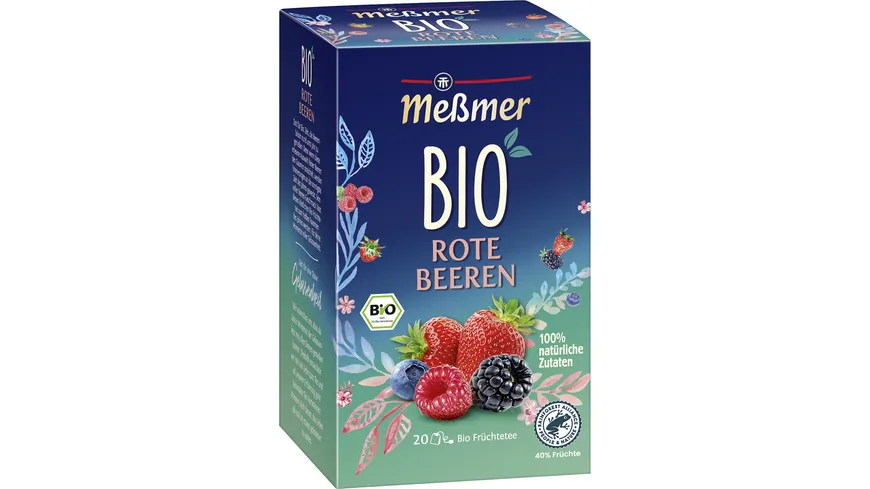 Meßmer Bio-Tee Rote Beeren 60 g
