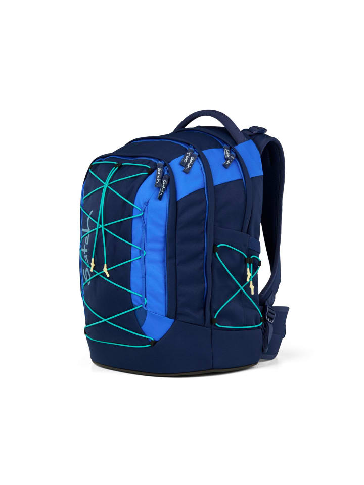 Satch Satch pack Schulrucksack Crossed Blue günstig kaufen onesize