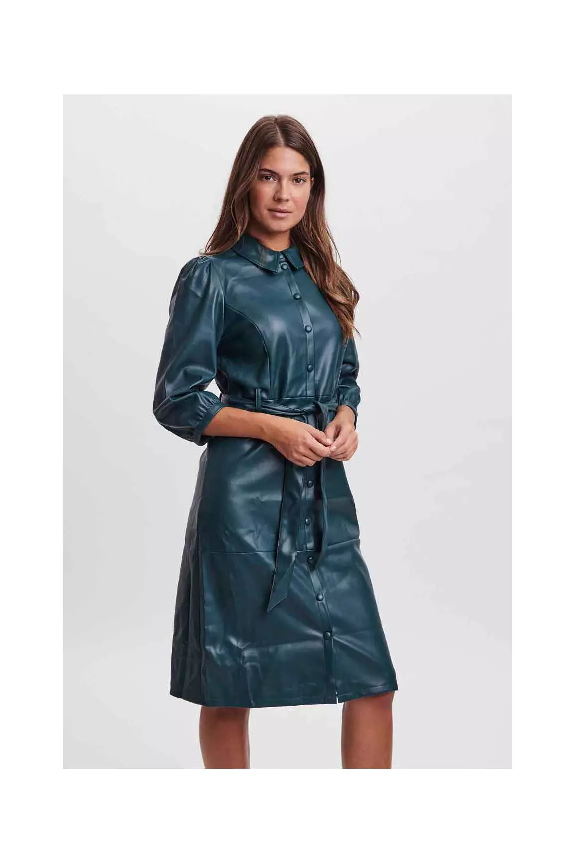 Vero Moda Robes Mi Longues Femme couleur vert