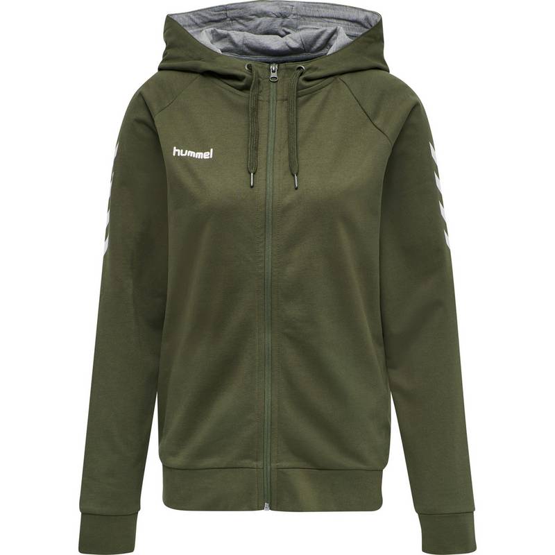 hummel HMLGO COTTON ZIP HOODIE WOMAN Sweatshirt Damen