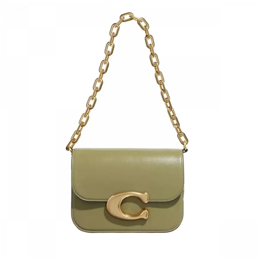 Coach - Coach Shoulder Bags Metallkette Light Green - grün