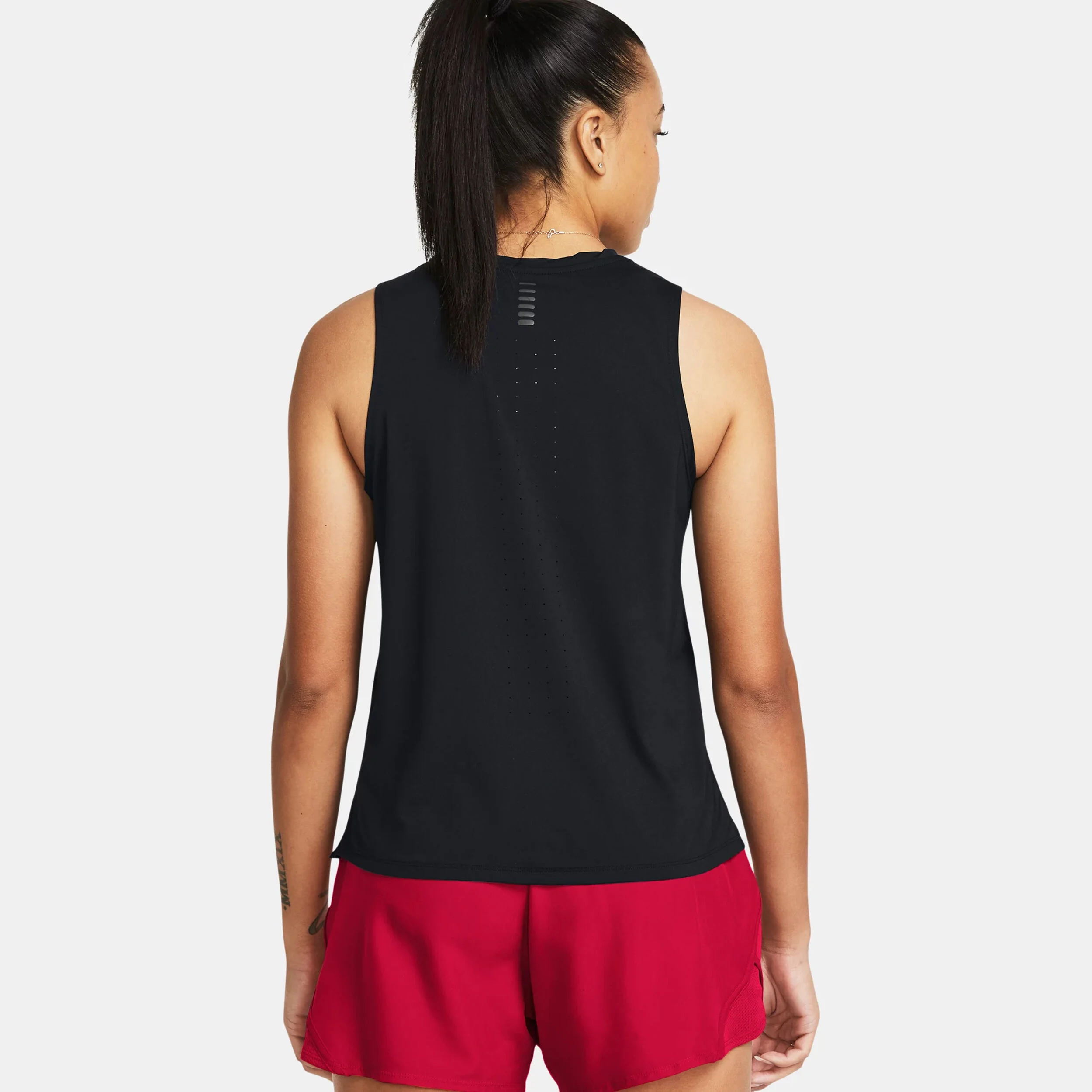 Laser Tank-Top Damen - Schwarz