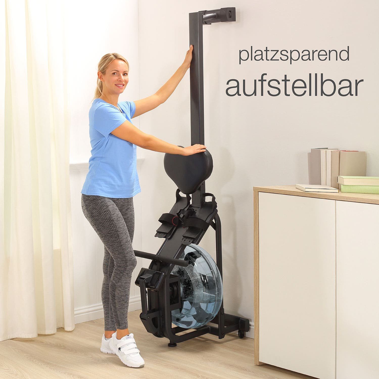 aktivshop Rudergerät aktiv Premium (mit Wasserwiderstandssystem)