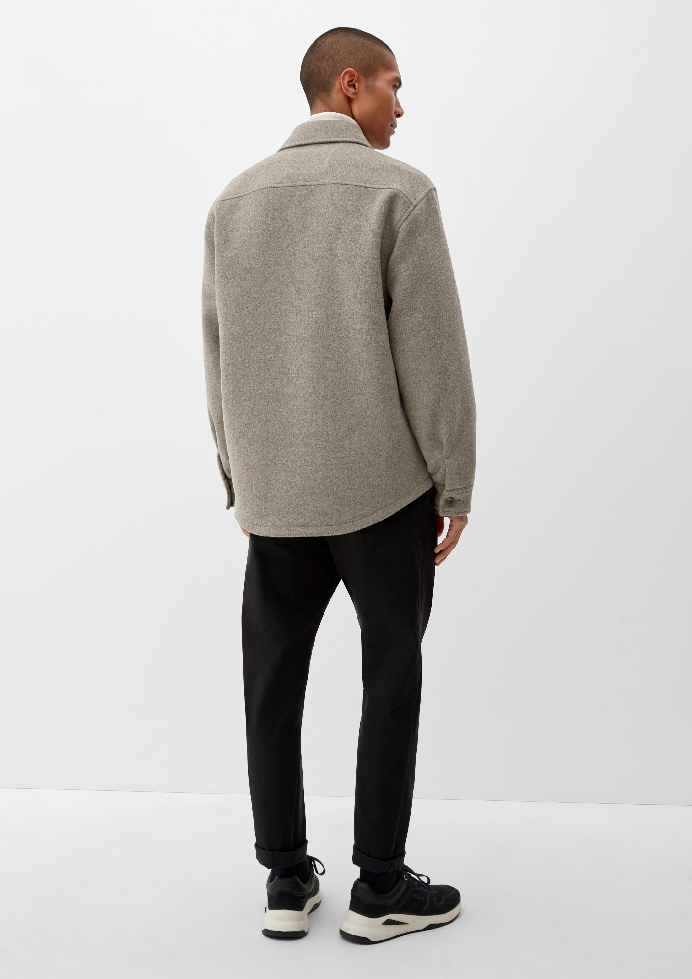 Hemd aus Wollmix  2120488-81W2