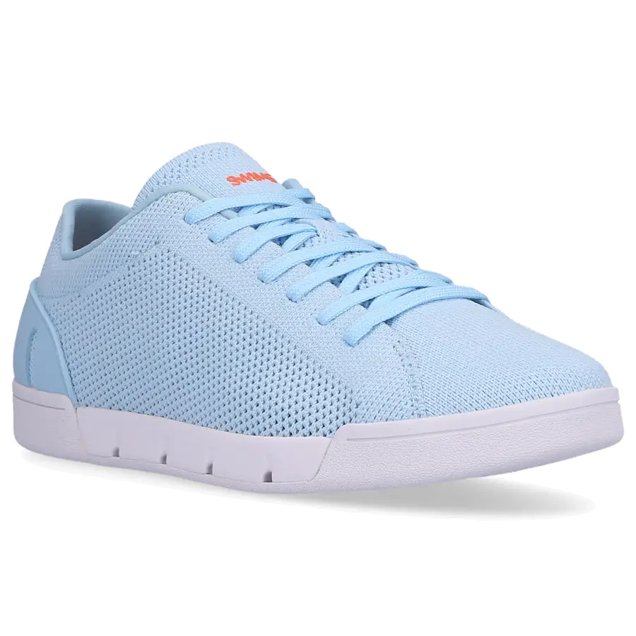 Swims - Sneaker low BREEZE TENNIS KNIT Baumwolle - blau