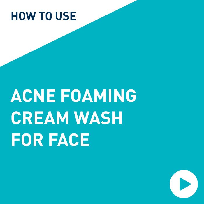 Crème nettoyante moussante anti-acné à 10 % de peroxyde de benzoyle pour le visage et le corps