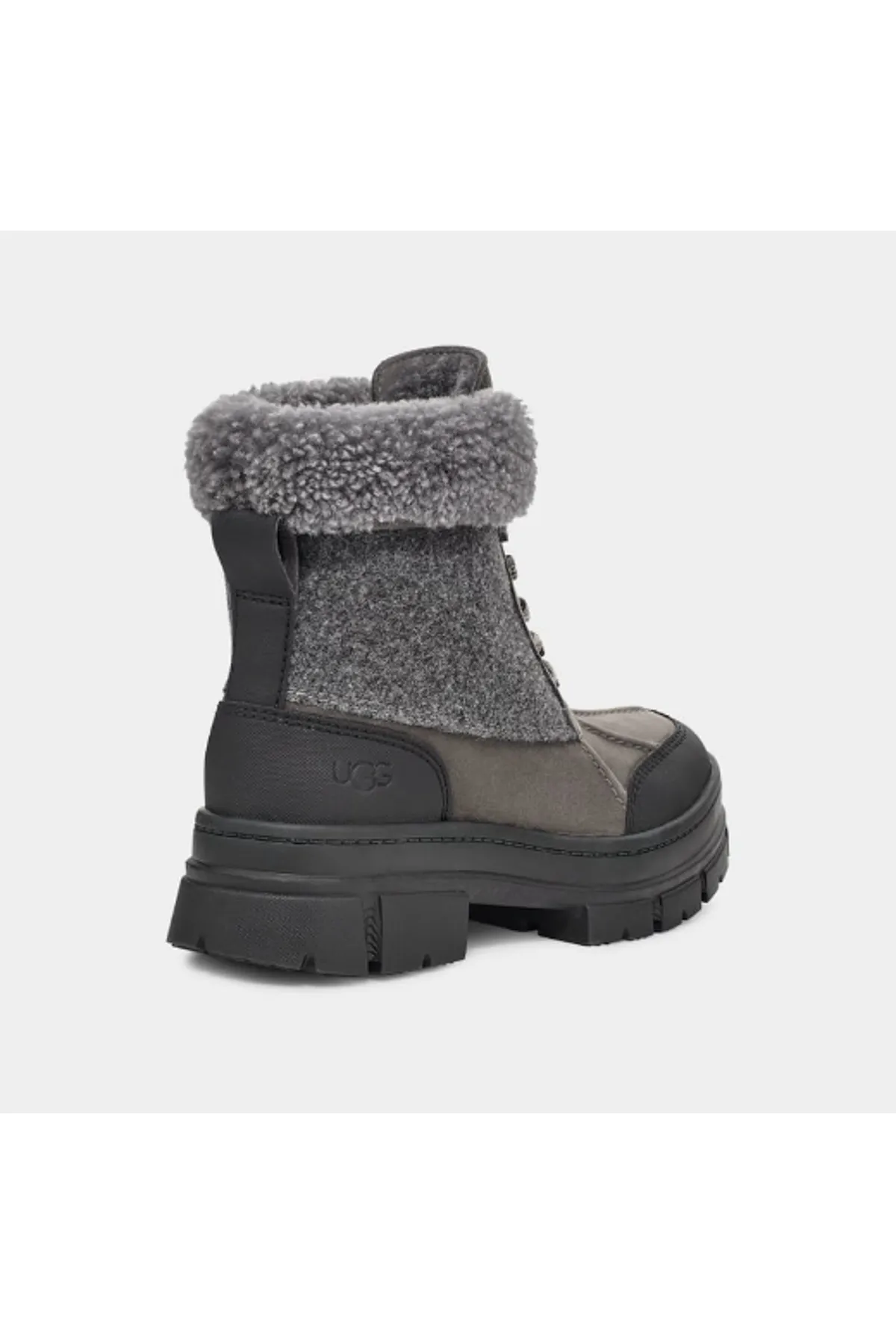 UGG  Stiefelette - Grau - Blockabsatz