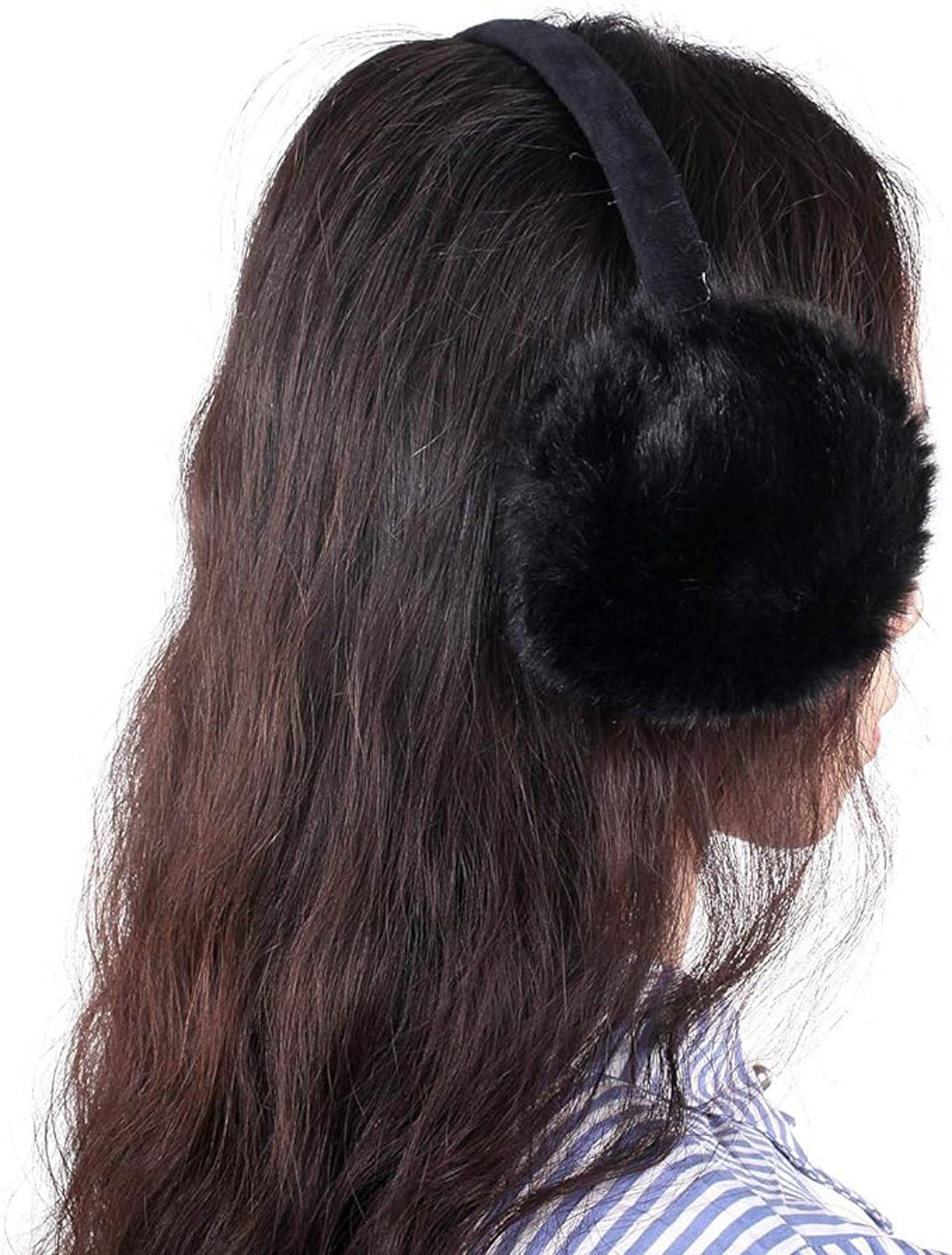 HOHEA H Ohrenwärmer Ohrenwärmer,ohrenwärmer damen mädchen,Plüsch-Ohrenschützer (1-St) Warm,Outdoor-Ohrenschützer,Foldable
