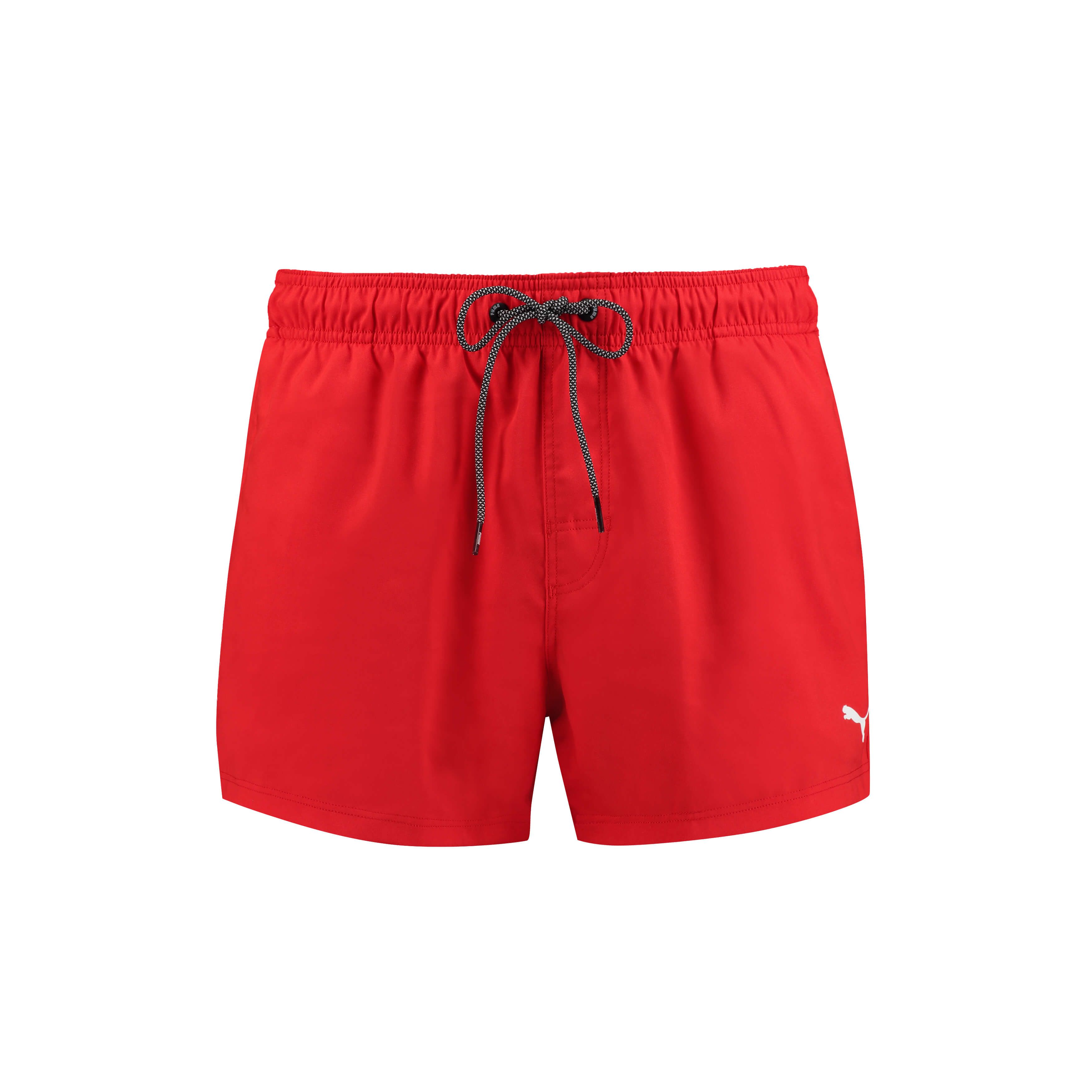 PUMA Short rote Badehose