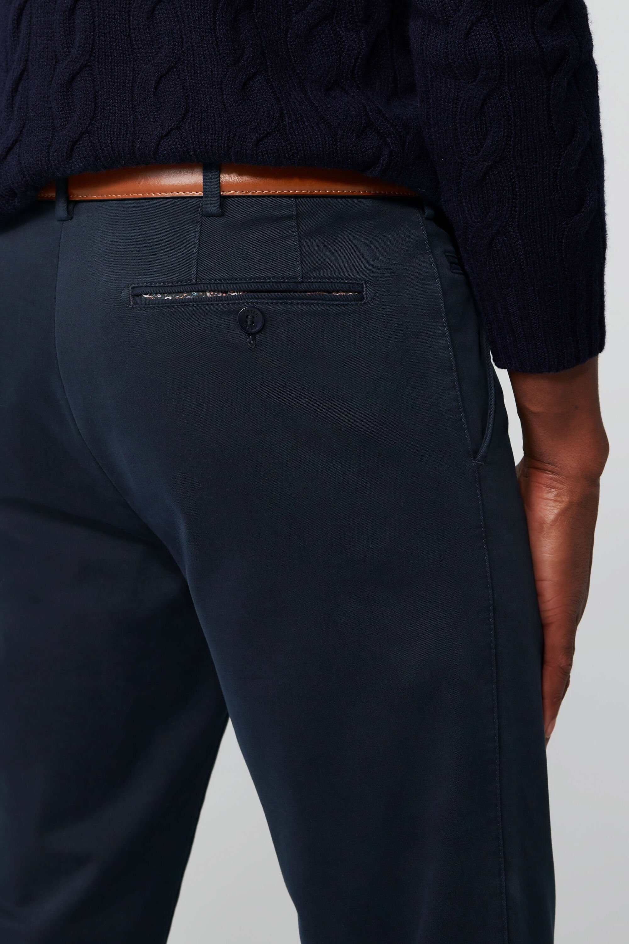 MEYER Chinohose Thermo Fine Twill Chino