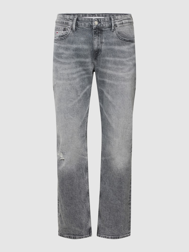 Regular Fit Jeans im 5-Pocket-Design Modell 'RYAN' in mittelgrau