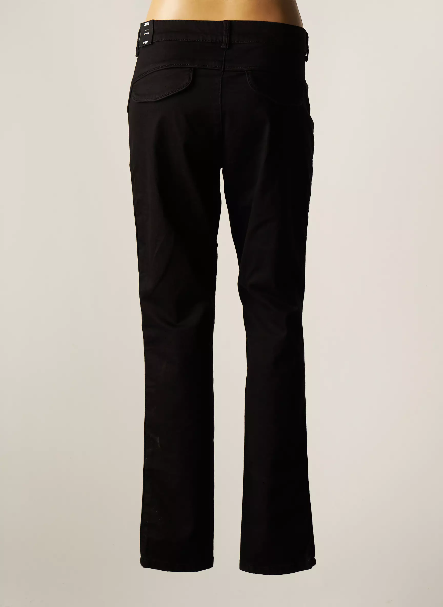 Jensen Pantalons Slim Femme couleur noir
