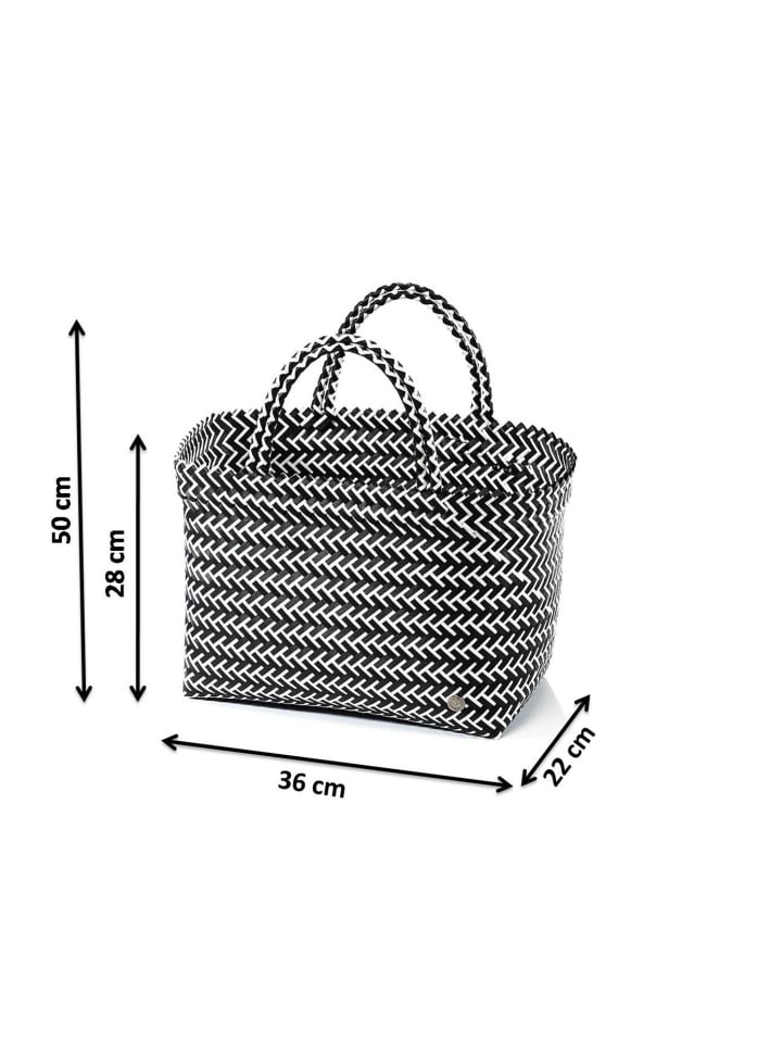 kobolo Einkaufstasche XXLBLKWHTBAG in Schwarz günstig kaufen onesize