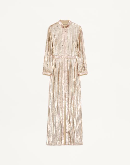Robe en mousseline brodée