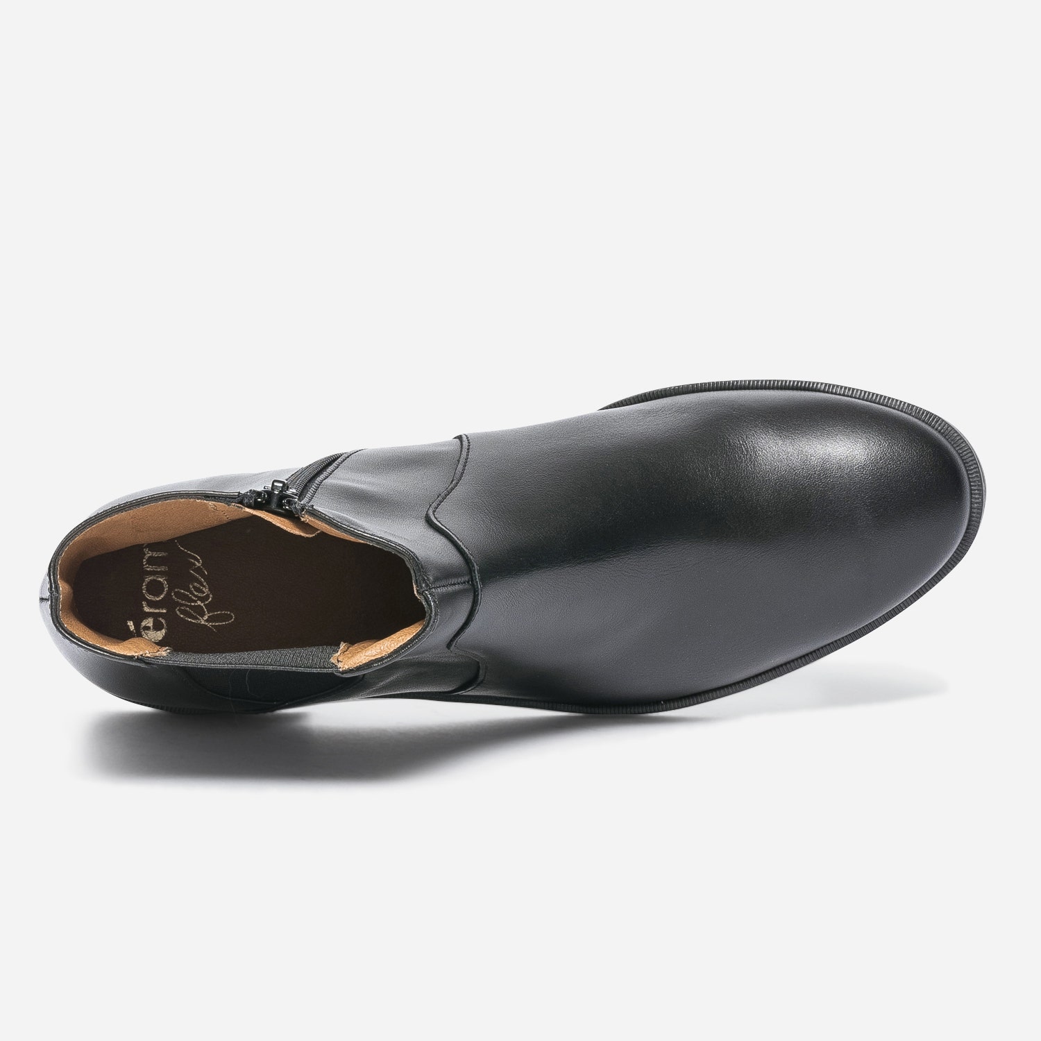 Boots ERAM FLEX noir en cuir