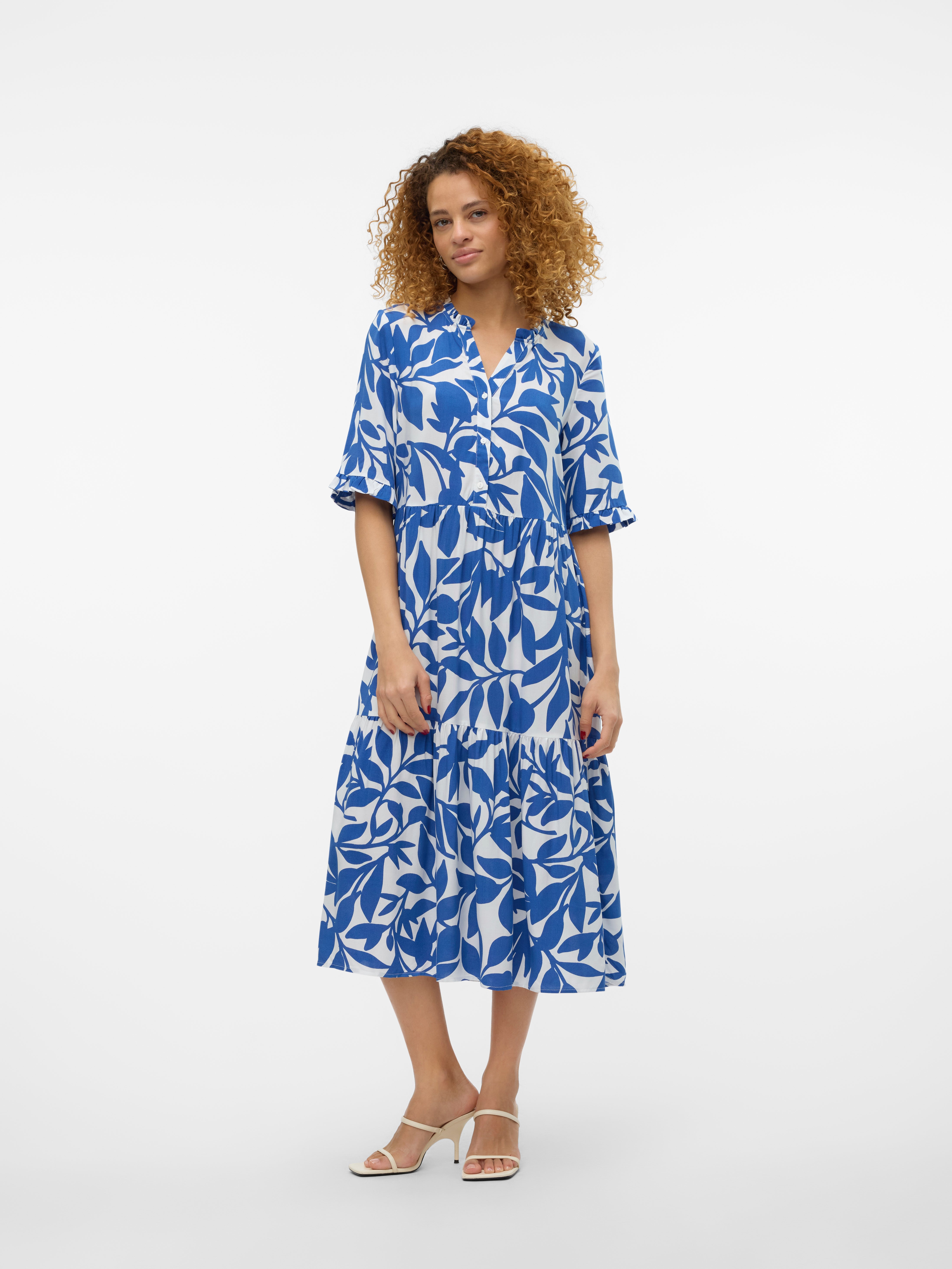 VMEASY Langes Kleid