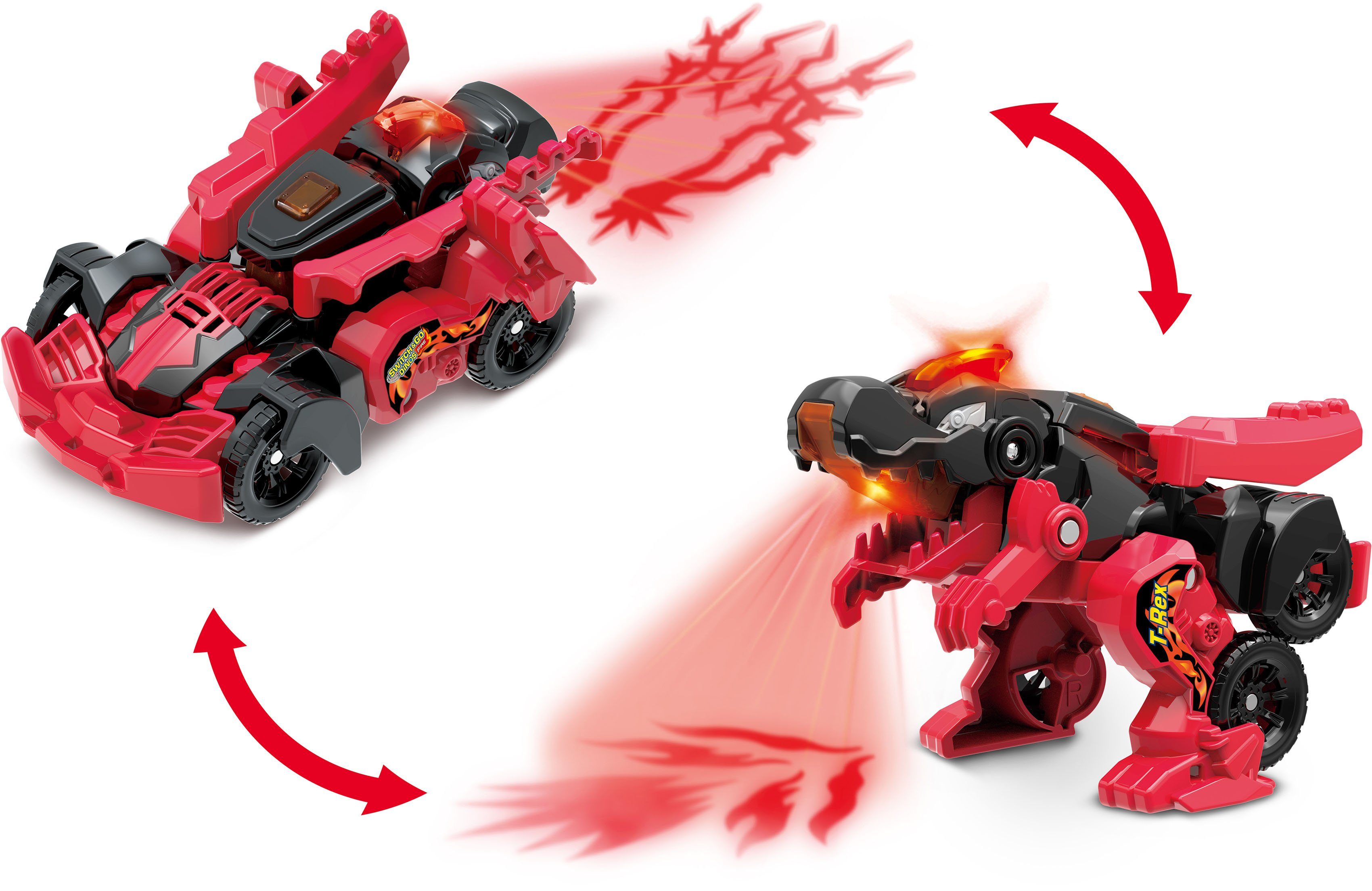 Vtech® Spielfigur Switch & Go Dinos, Fire-Mini-T-Rex