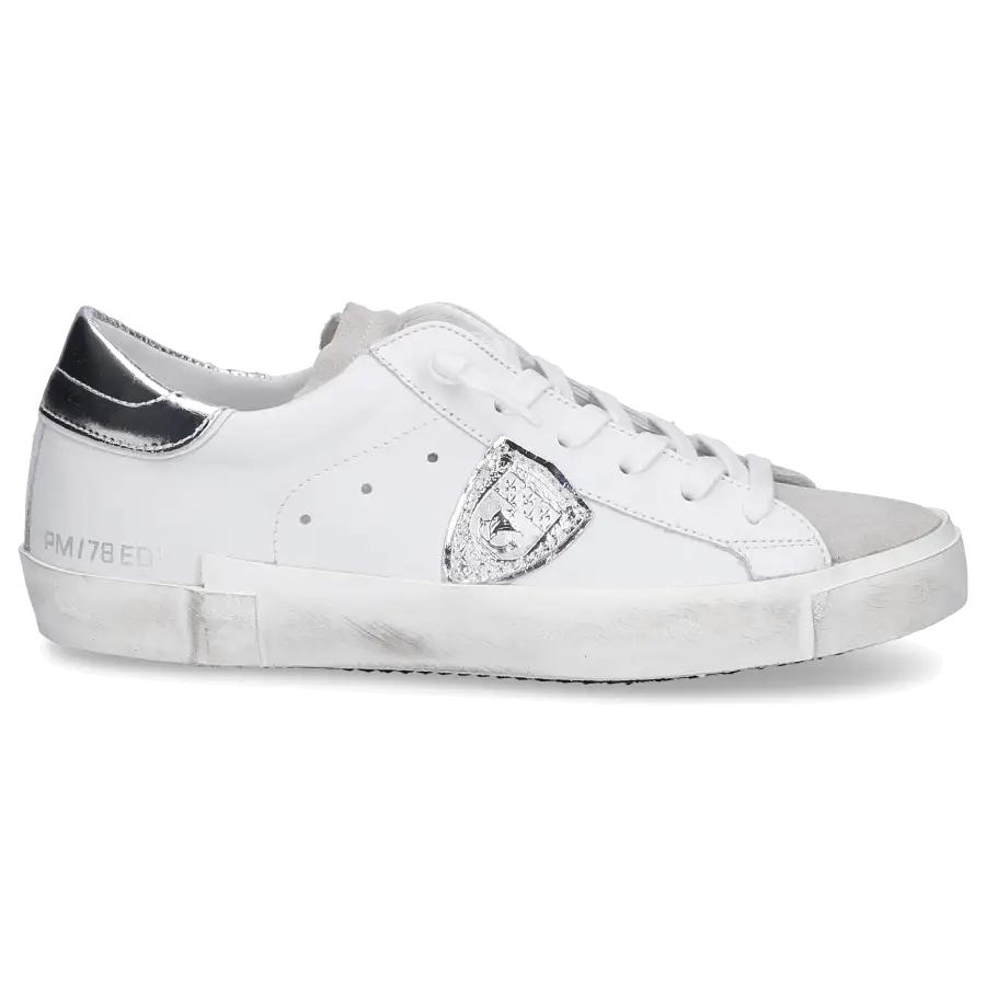 Philippe Model - Sneaker low PRLD Kalbsleder - weiß
