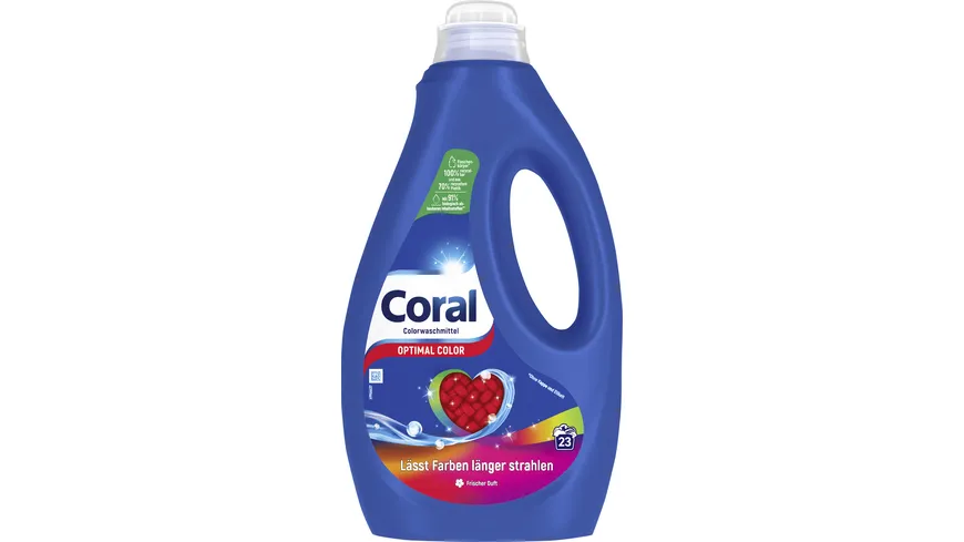 Coral Flüssigwaschmittel Optimal Color 23WL 1.15 l