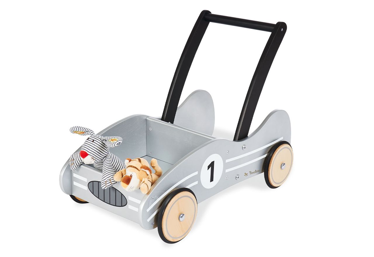 Pinolino Kinderträume Pinolino Lauflernwagen Kimi, silber