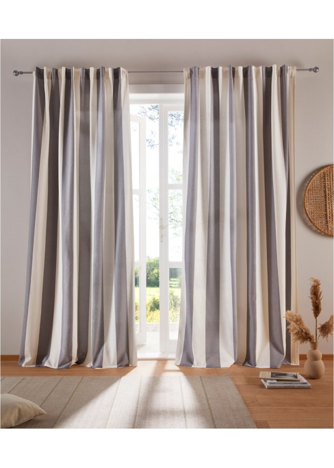 Vorhang mit recyceltem Polyester (1er Pack)