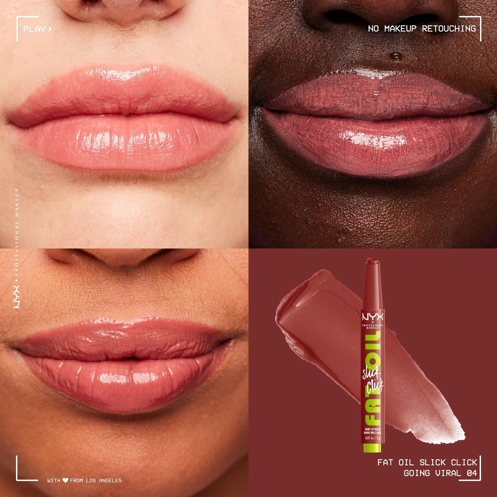 Lips Fat Oil Slick Click - Ruž za usne, Sjajilo