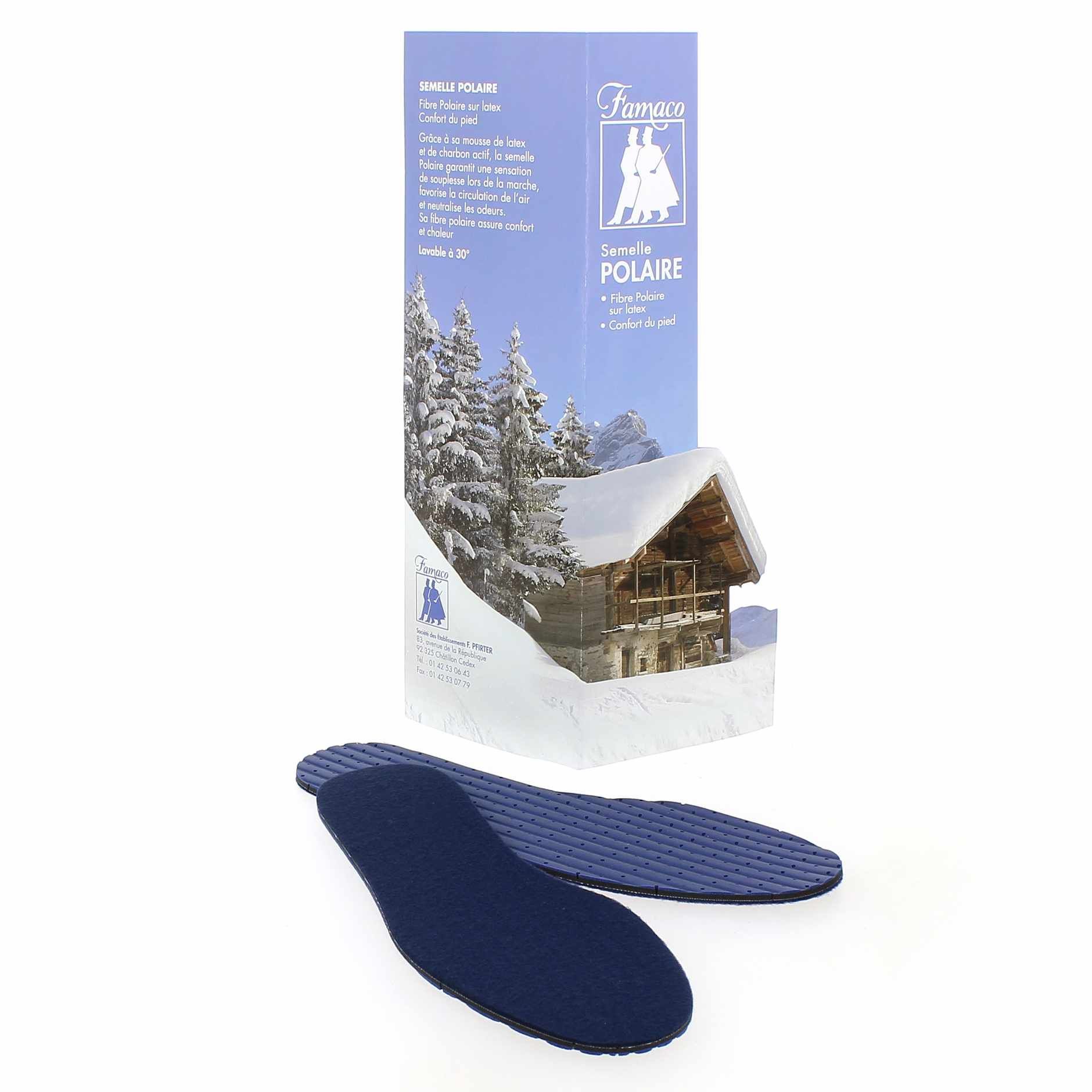 Famaco Semelles polaires pour adulte